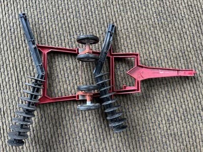 Vintage 1990’s ERTL Farm Equipment Four Roller Disc Plow Tiller - Missing Pieces - Thumbnail 8