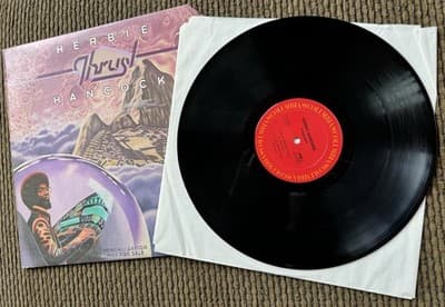 Herbie Hancock - Thrust - Vinyl LP First Pitman Press “Demonstration Copy” 1974