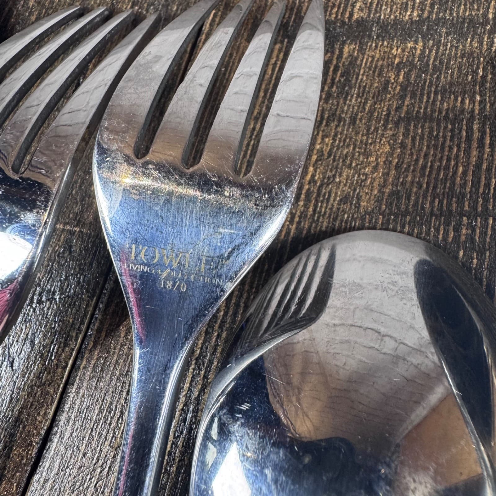 Towle Stainless Living Collection Wave Pattern 18/0 - Choose Piece - Flatware - Thumbnail 6