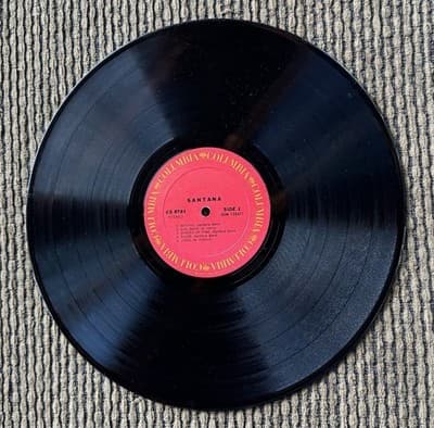 Santana LP Self Titled 1970 Vinyl LP Record, Columbia, CS 9781 - Thumbnail 7