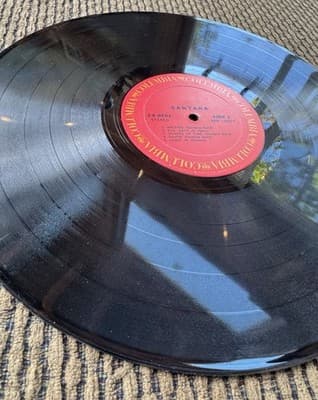 Santana LP Self Titled 1970 Vinyl LP Record, Columbia, CS 9781 - Thumbnail 9