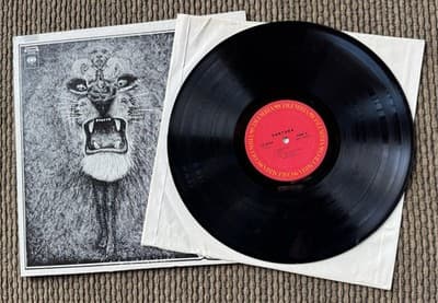 Santana LP Self Titled 1970 Vinyl LP Record, Columbia, CS 9781