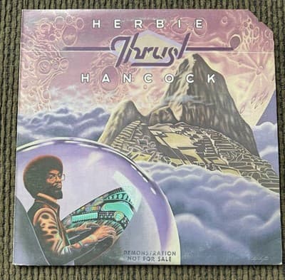 Herbie Hancock - Thrust - Vinyl LP First Pitman Press “Demonstration Copy” 1974 - Thumbnail 2