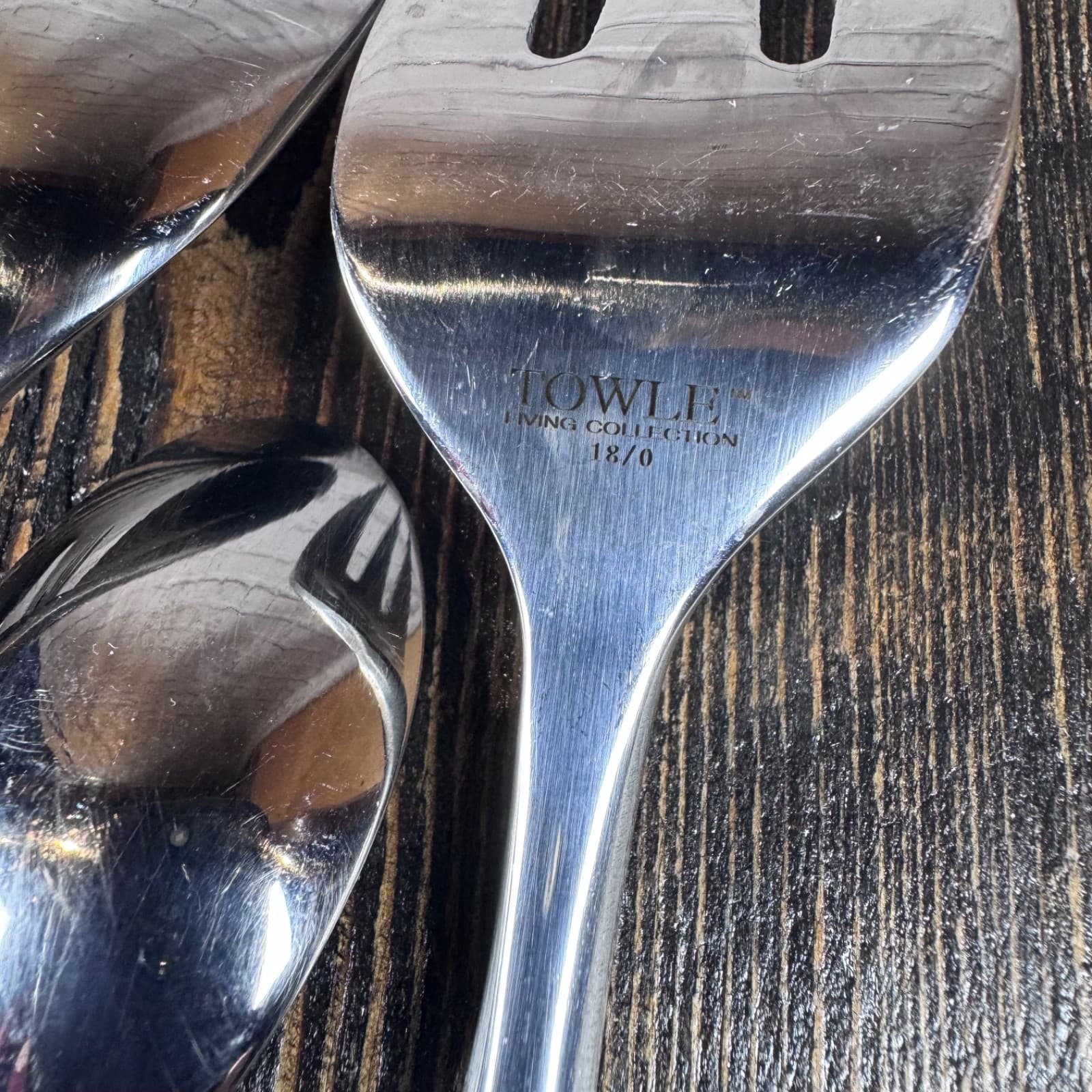 Towle Stainless Living Collection Wave Pattern 18/0 - Choose Piece - Flatware - Thumbnail 5