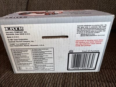 Vintage 1958 Ertl 1/16 Case 800 Diesel Tractor, Made In 1991 - Thumbnail 6