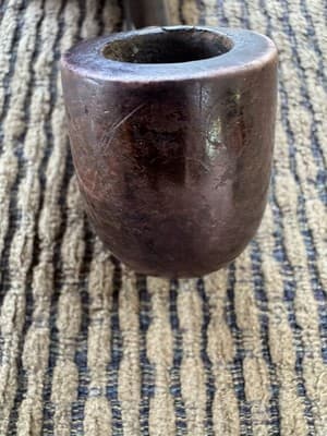 LOT OF 2 VINTAGE DR GRABOW, AGED IMPORTED BRIAR, RUSTIC SMOKING PIPES - Thumbnail 16