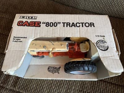 Vintage 1958 Ertl 1/16 Case 800 Diesel Tractor, Made In 1991 - Thumbnail 2