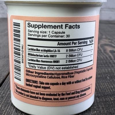 W For Her Vaginal Support Probiotics for Women Health - Feminine Wellness Flora - Thumbnail 4