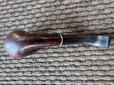 LOT OF 2 VINTAGE DR GRABOW, AGED IMPORTED BRIAR, RUSTIC SMOKING PIPES - Thumbnail 18