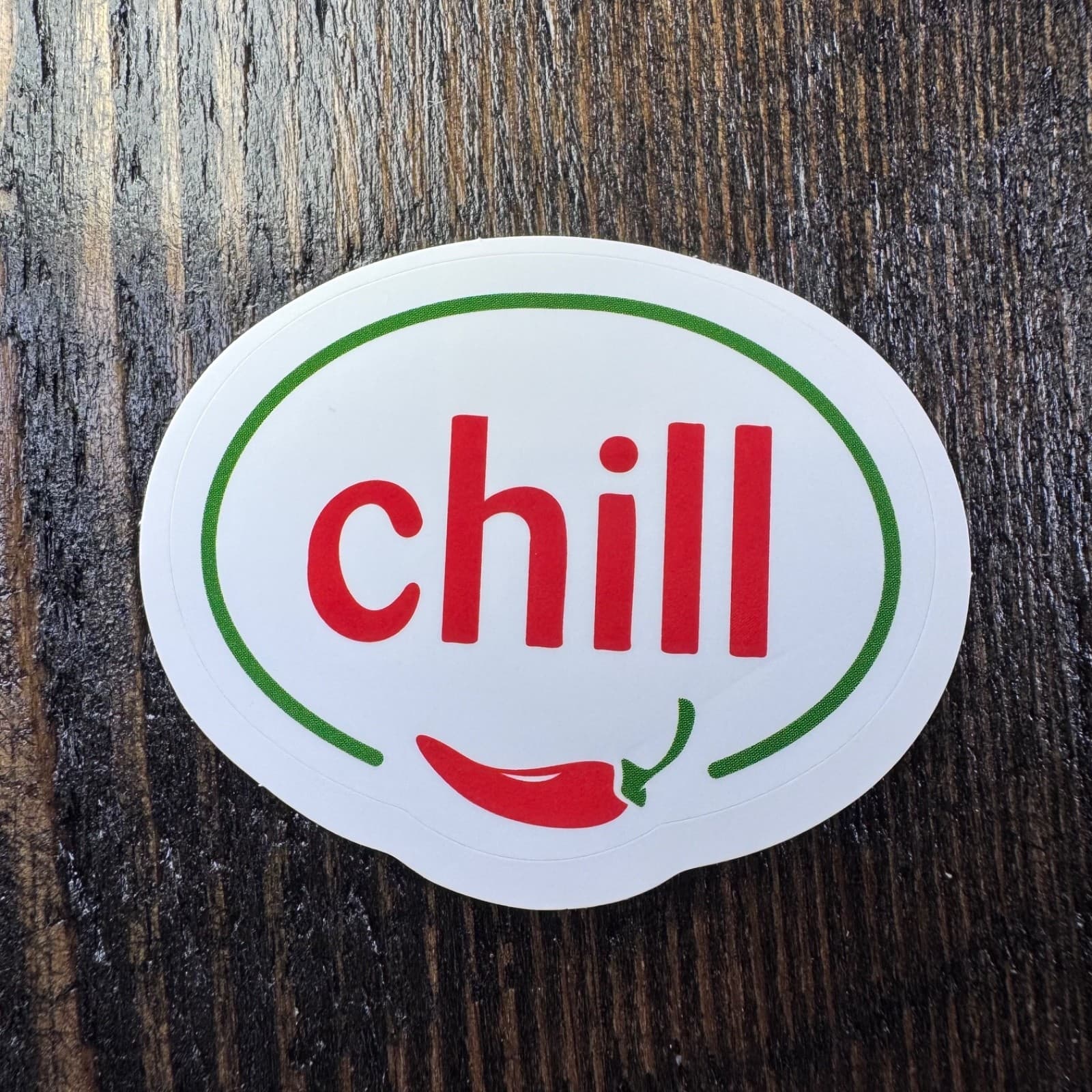Chill Sticker - Water Bottle Locker Hard Hat Tumbler Tool Lunch Box