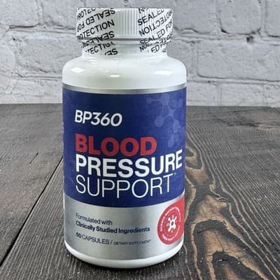BP360 Blood Pressure Support - Circulation - Cardiovascular Heart Health 60 Caps