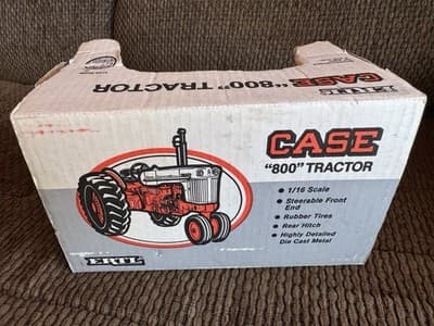 Vintage 1958 Ertl 1/16 Case 800 Diesel Tractor, Made In 1991 - Thumbnail 4