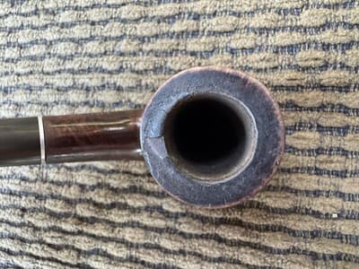 LOT OF 2 VINTAGE DR GRABOW, AGED IMPORTED BRIAR, RUSTIC SMOKING PIPES - Thumbnail 15