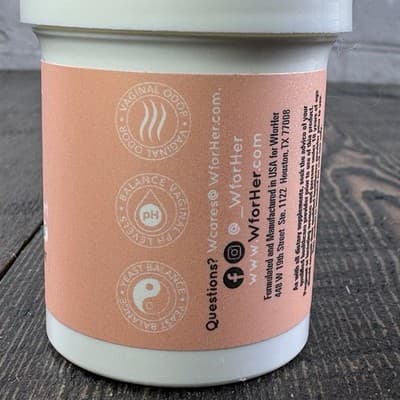 W For Her Vaginal Support Probiotics for Women Health - Feminine Wellness Flora - Thumbnail 2