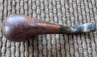 LOT OF 2 VINTAGE DR GRABOW, AGED IMPORTED BRIAR, RUSTIC SMOKING PIPES - Thumbnail 4