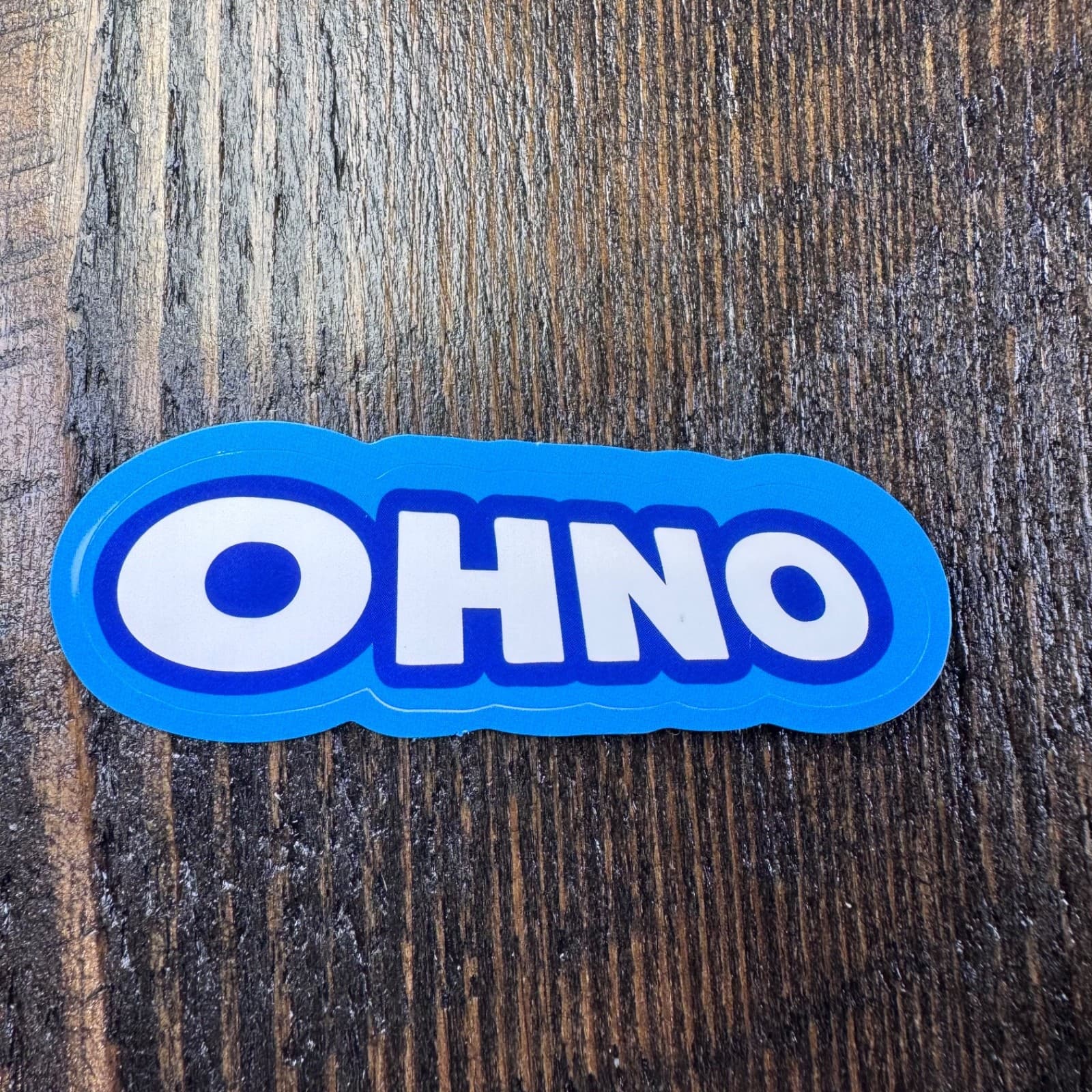 OHNO Sticker - Water Bottle Locker Hard Hat Tumbler Tool Lunch Box