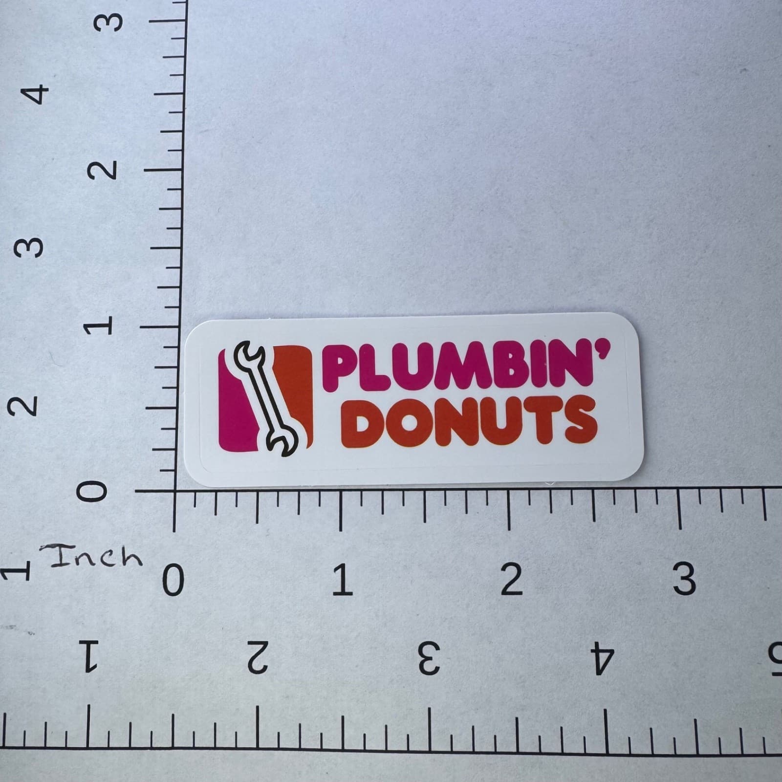 Plumbing’ Donuts Sticker - Water Bottle Locker Hard Hat Tumbler Tool Lunch Box - Thumbnail 2