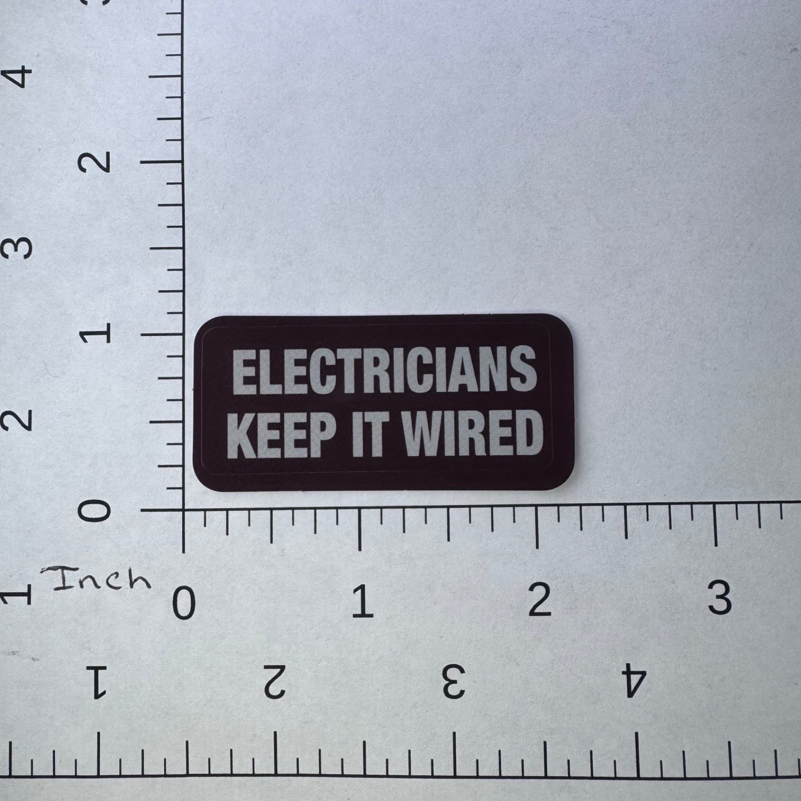 Electricians Keep It Wired Sticker - Water Bottle Locker Hard Hat Tumbler Box - Thumbnail 2