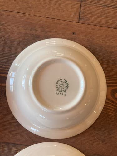 Set Of 6 Bowls Taylor Smith Taylor Swiss Provincial 6” Yellow Antique 1952 - Thumbnail 16