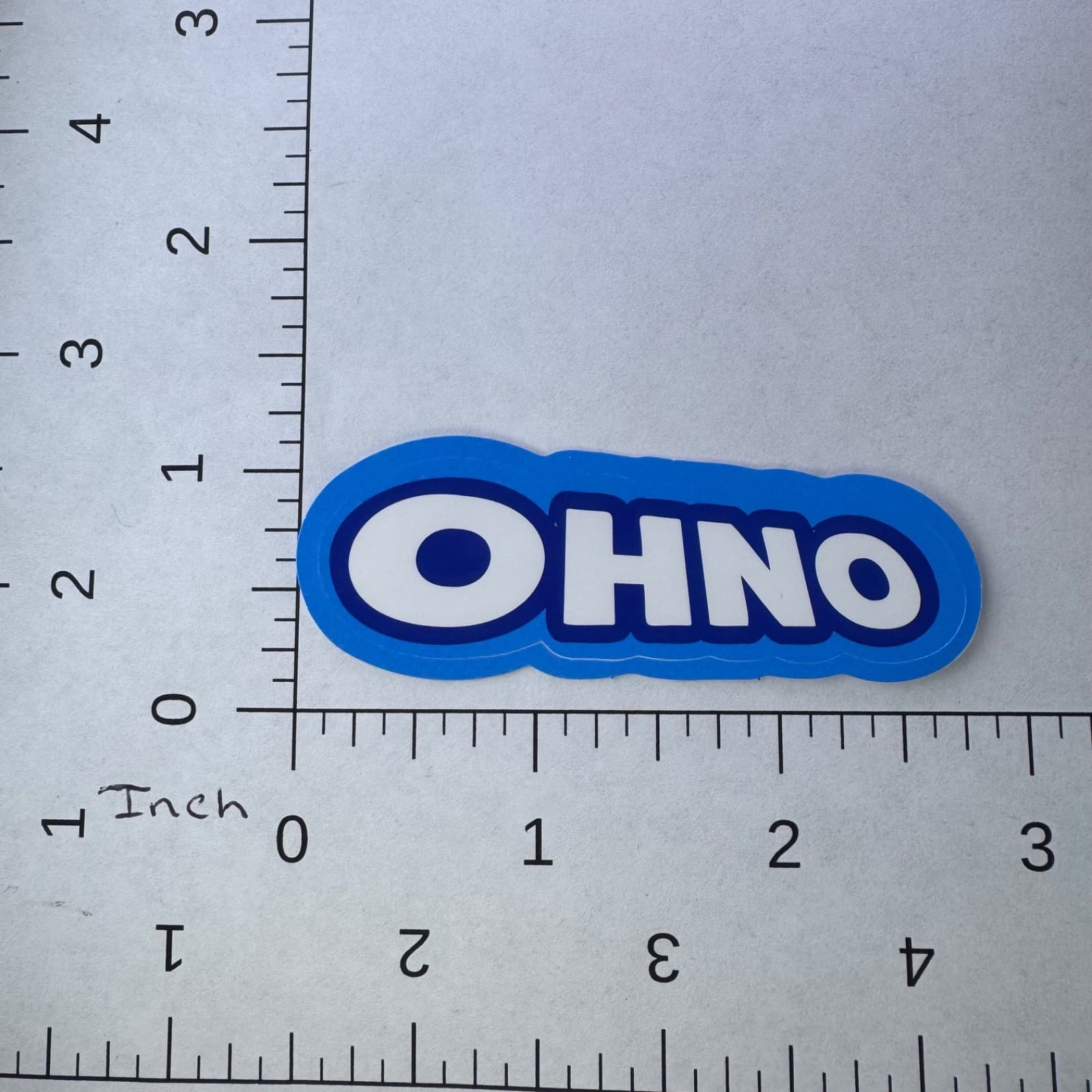 OHNO Sticker - Water Bottle Locker Hard Hat Tumbler Tool Lunch Box - Thumbnail 2