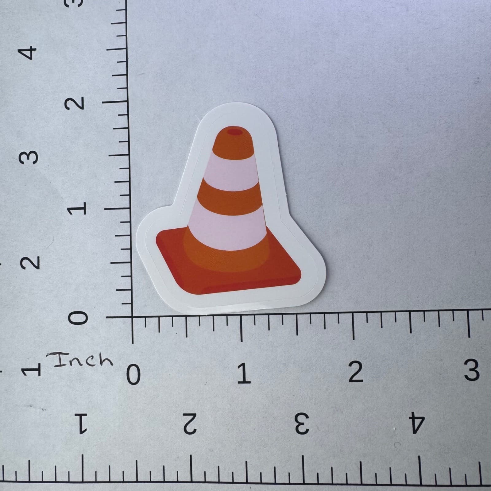 Construction Safety Sticker - Water Bottle Phone Laptop Skateboard - Thumbnail 2