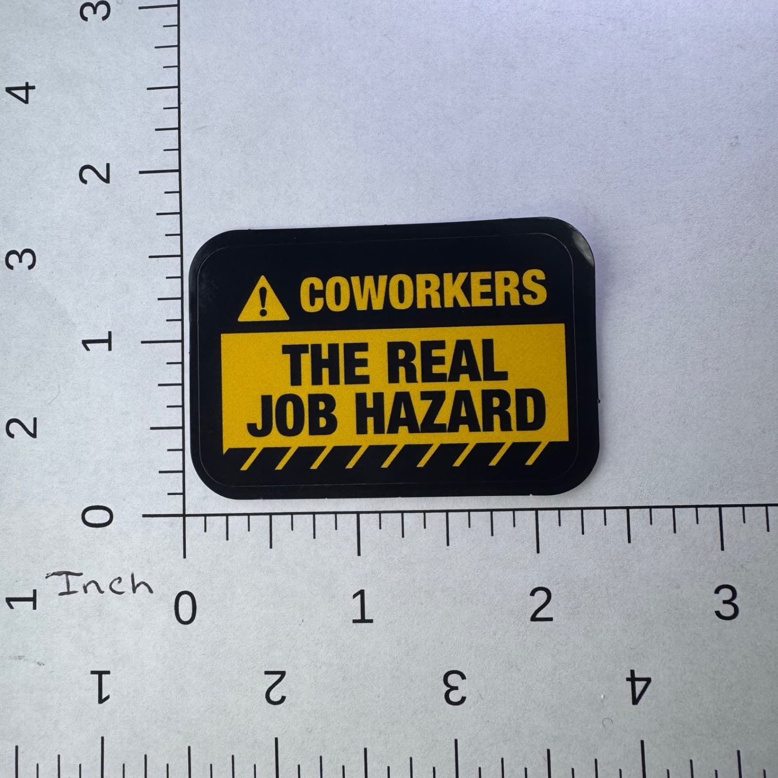 Coworkers the Real Problem Sticker - Water Bottle Phone Laptop Skateboard - Thumbnail 2