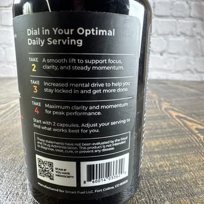 Founding Edition Smart Fuel Motivation Cognitive Performance Complex - Thumbnail 3