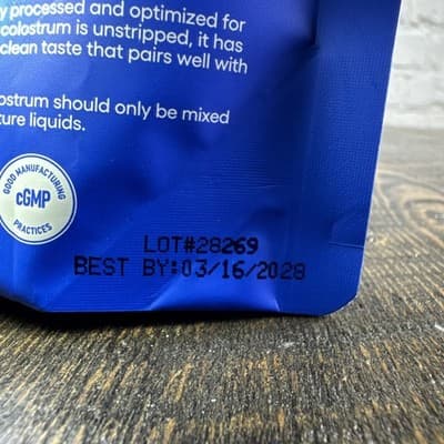 Physician Choice Colostrum Gold Dietary Supplement Unflavored 120 G - Thumbnail 8
