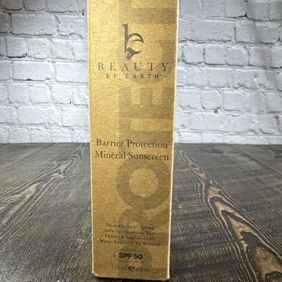 Beauty by Earth Mineral Sunscreen Barrier Protection SPF 50 Reef Friendly 4 floz - Thumbnail 6