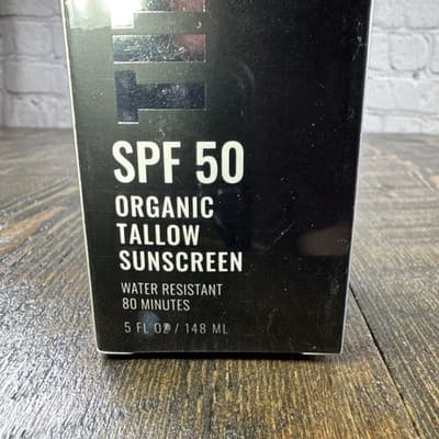 Titan Tallow SPF 50 Organic Sunscreen Face & Body 5 FL OZ - Natural & Clean - Thumbnail 2