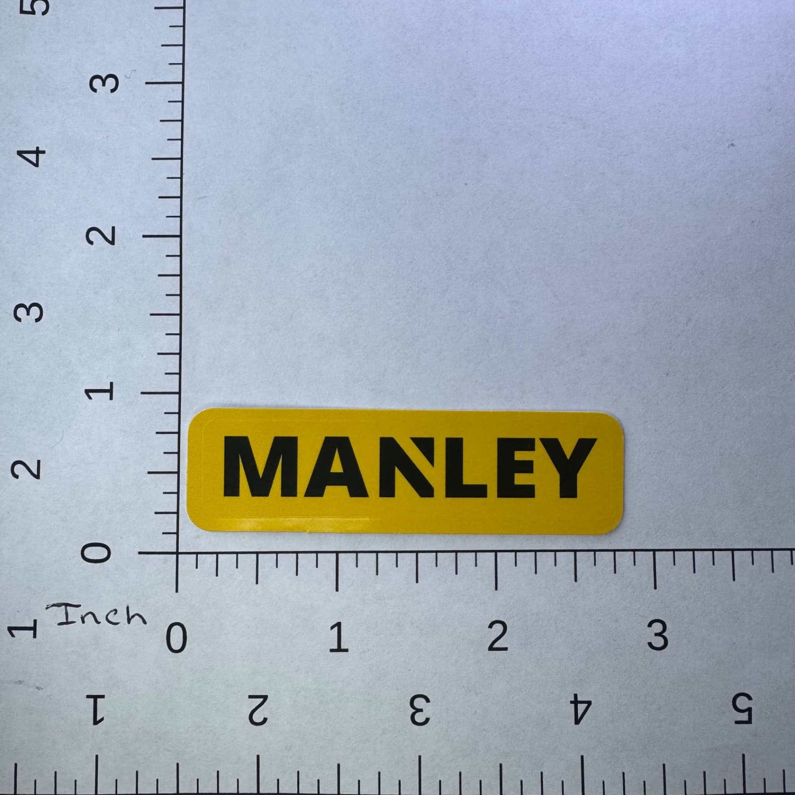 Manley Sticker - Water Bottle Phone Laptop Skateboard Hard Hat Lunch Tools Box - Thumbnail 2
