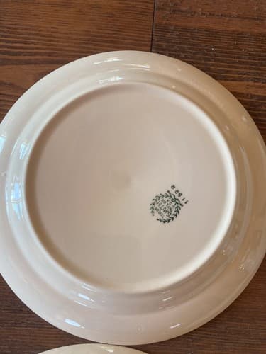 6 Plate Taylor Smith Taylor Swiss Provincial 7 1/4” Yellow Antique 1952 Plates - Thumbnail 16