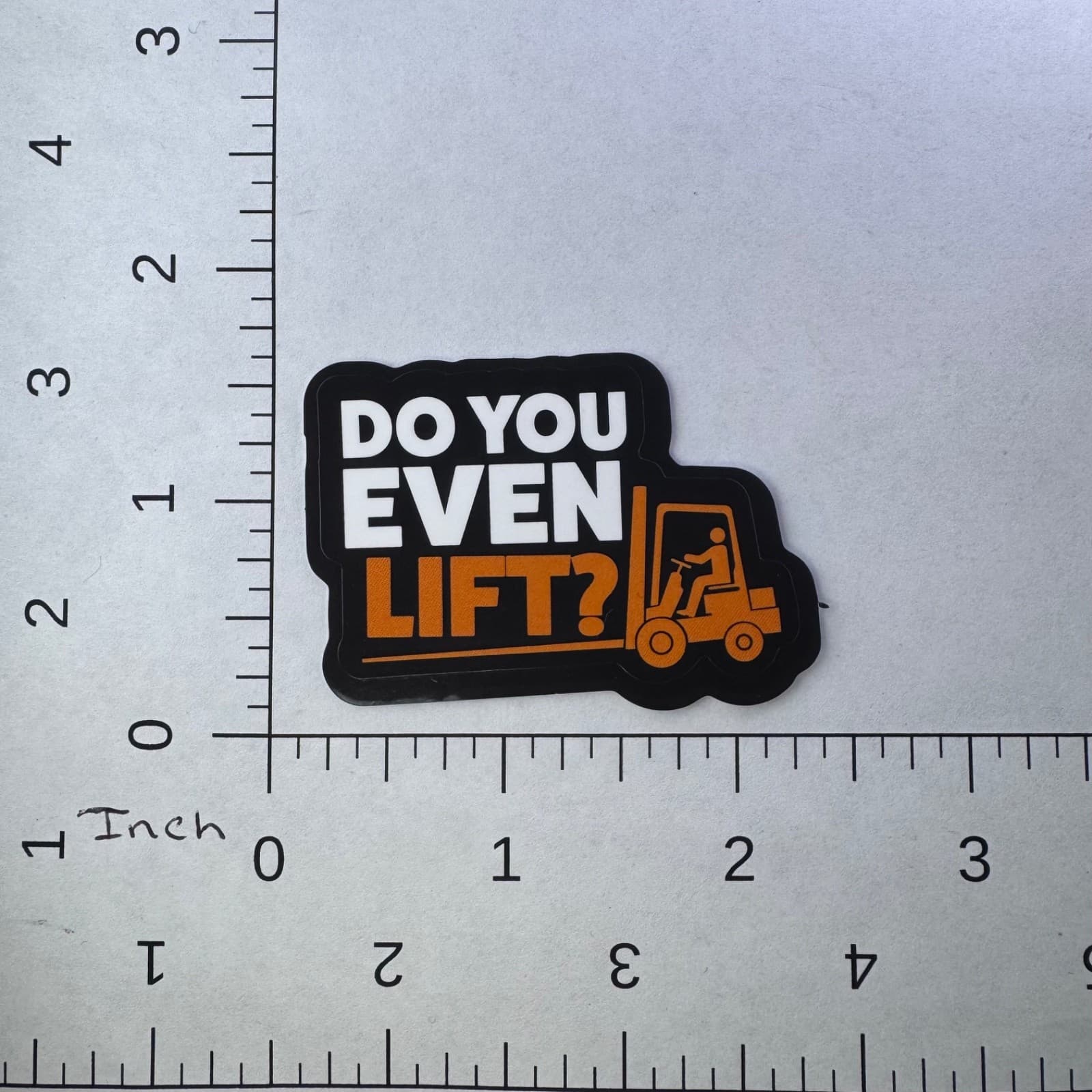 Do you even Lift Sticker - Water Bottle Phone Laptop Skateboard Hard Hat - Thumbnail 2