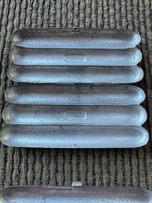 Lot Of 2 Antique/Vintage Steel cigar 3 Quantity, cases - Possible Civil War Era - Thumbnail 9