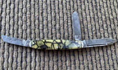 Vintage WW2 - Peters Shoes - Seneca Cutlery Co. 33 - Utica NY - Pocket Knife - Thumbnail 12