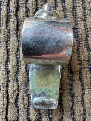 VINTAGE, THE ACME THUNDERER, WHISTLE WITH CORK BALL - MADE IN ENGLAND - Thumbnail 4