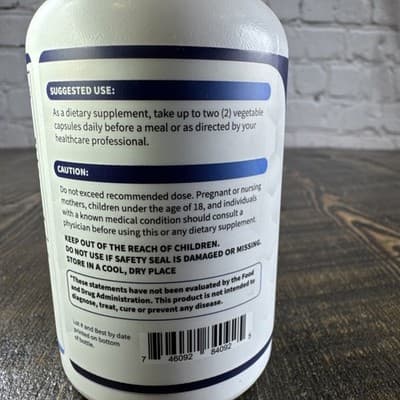 TopLux Magnesium Complex - Bone & Muscle - Overall Wellness - Regular Digestive - Thumbnail 4