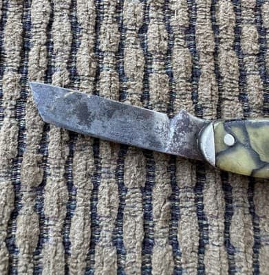 Vintage WW2 - Peters Shoes - Seneca Cutlery Co. 33 - Utica NY - Pocket Knife - Thumbnail 10