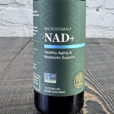 Global Healing Premium Microsomal NAD+ Liquid Supplement Sublingual Drops 2 oz - Thumbnail 2