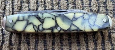 Vintage WW2 - Peters Shoes - Seneca Cutlery Co. 33 - Utica NY - Pocket Knife - Thumbnail 3