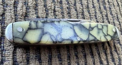 Vintage WW2 - Peters Shoes - Seneca Cutlery Co. 33 - Utica NY - Pocket Knife - Thumbnail 4