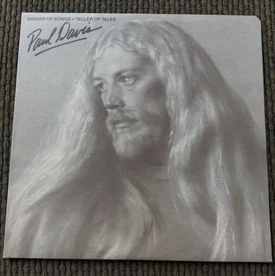 Paul Davis Vinyl LP Record- Singer Of Songs, Teller Of Tales - PROMOTIONAL COPY - Thumbnail 2