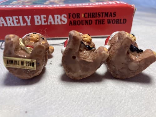 VtG Christmas Around The World Barely Bears House Of Lloyd Set Of 3 bear - Thumbnail 2