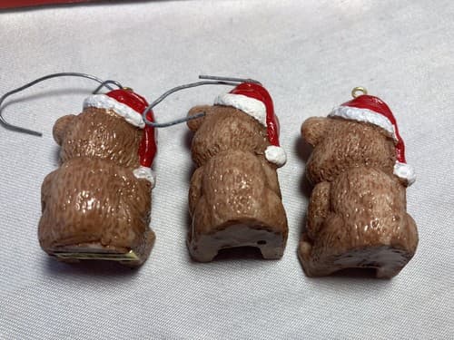 VtG Christmas Around The World Barely Bears House Of Lloyd Set Of 3 bear - Thumbnail 3