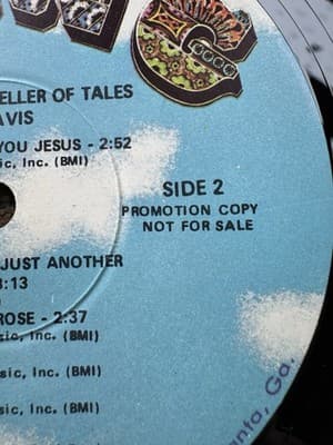 Paul Davis Vinyl LP Record- Singer Of Songs, Teller Of Tales - PROMOTIONAL COPY - Thumbnail 12