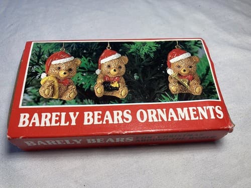 VtG Christmas Around The World Barely Bears House Of Lloyd Set Of 3 bear - Thumbnail 4