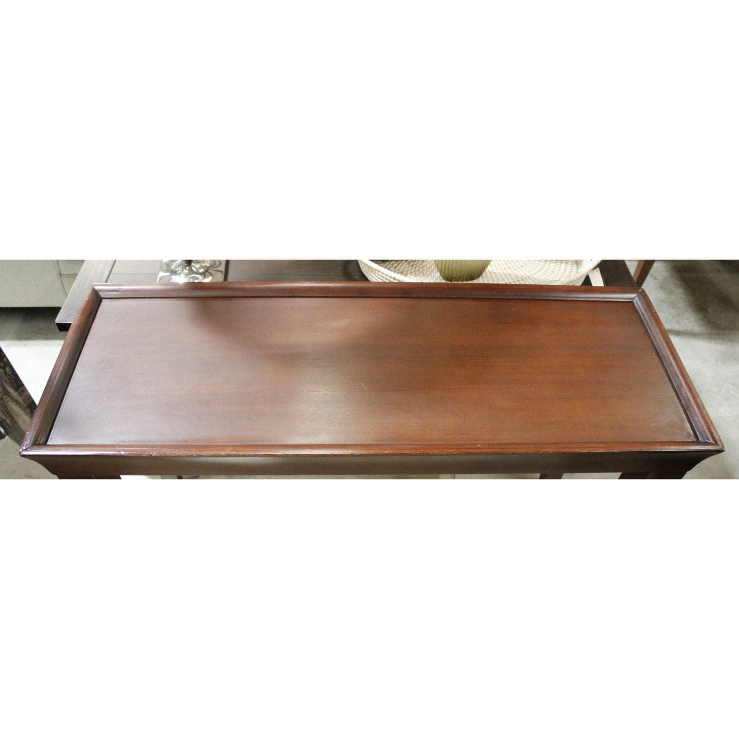 Ashley Mahogany Console Table - Mahogany Finish - Thumbnail 2