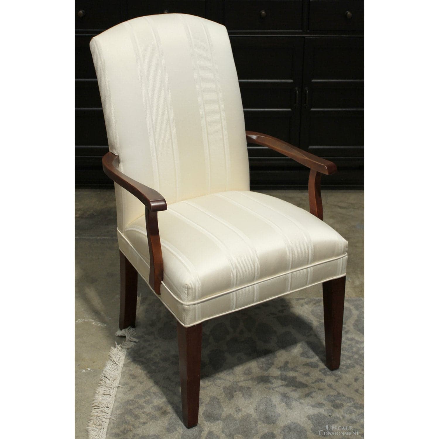 Ethan Allen 'Sable' Dining Table w/8 Chairs - Thumbnail 4