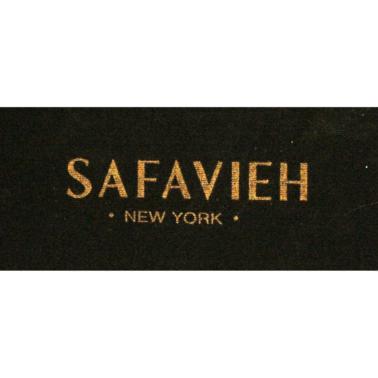 Safavieh Gold Trim 'Shaped' Mirror - Thumbnail 2