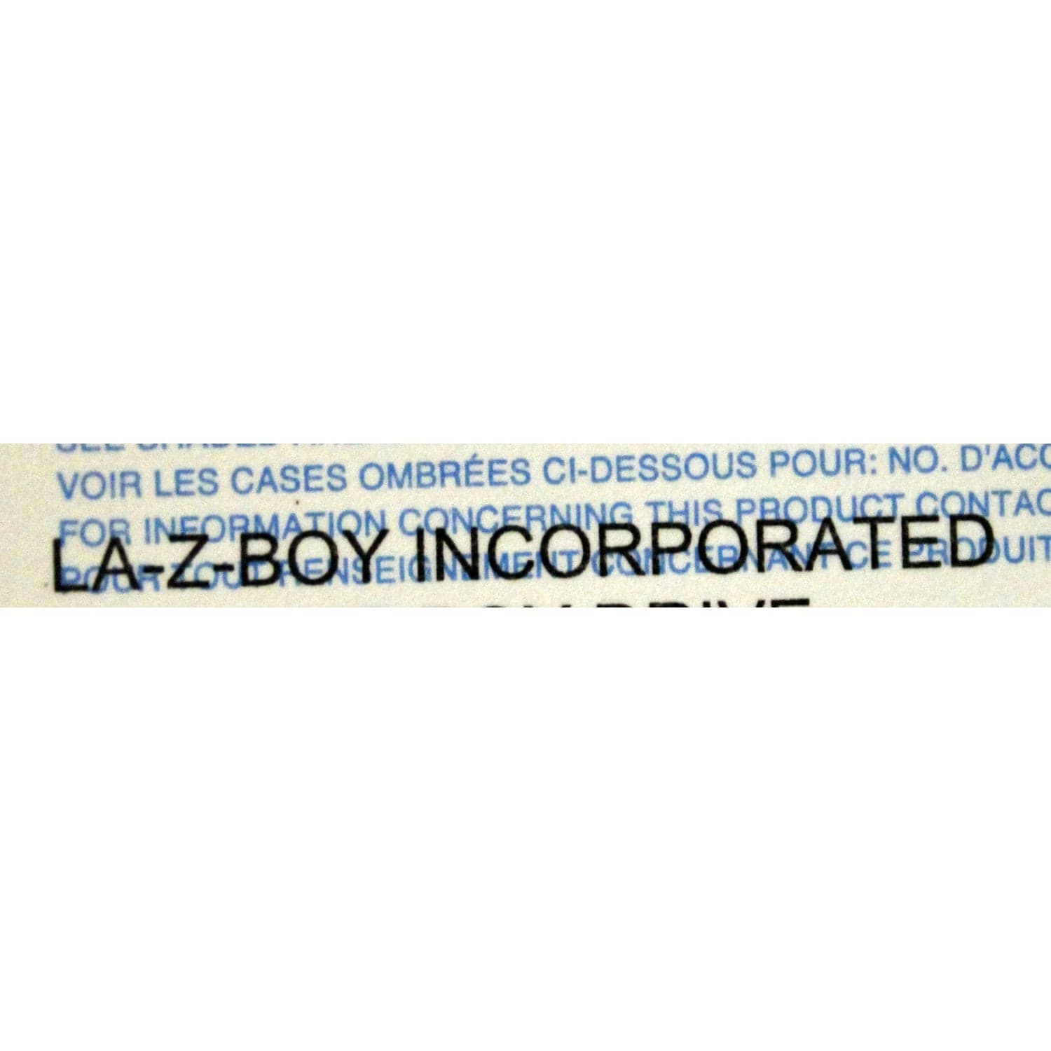 La-Z-Boy Tapestry Chair w/Pillow - Blue - Thumbnail 6